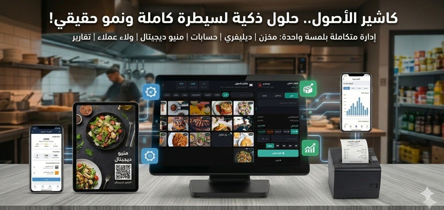 تقارير وإحصائيات كاشير
